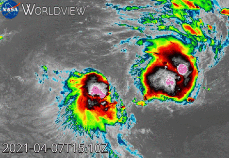  Tropical Cyclone Seroja: A “Beautiful” yet “Destructive” Storm in the Desert