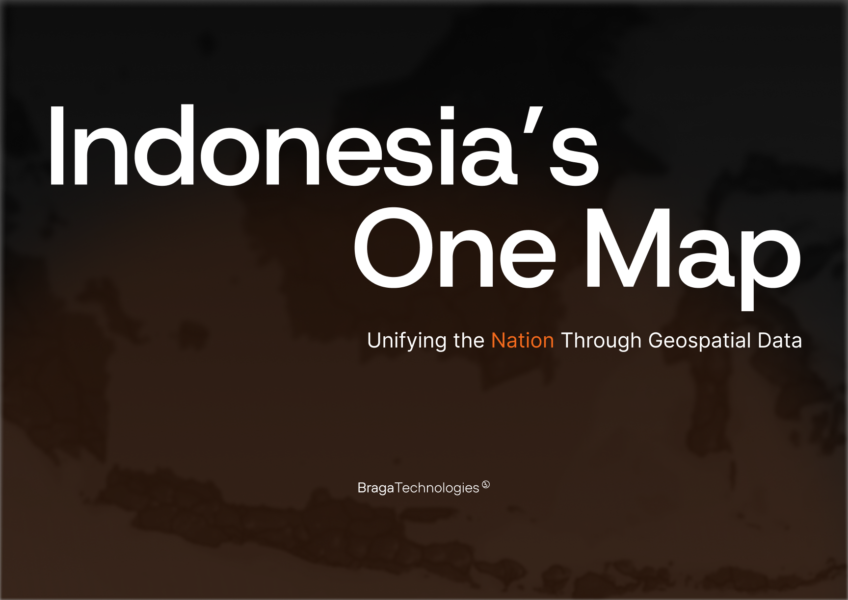 Indonesia’s One Map: Unifying the Nation Through Geospatial Data