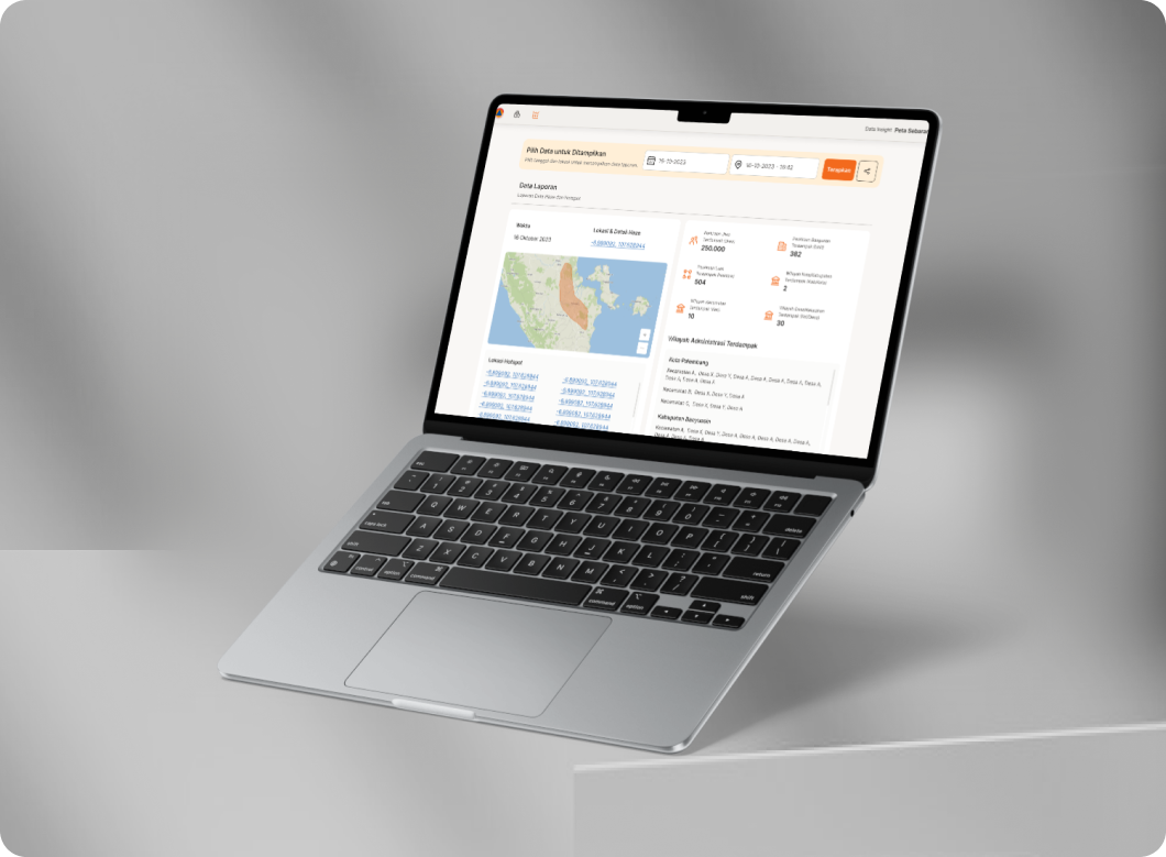 Platform Geospatial Dashboard di Indonesia