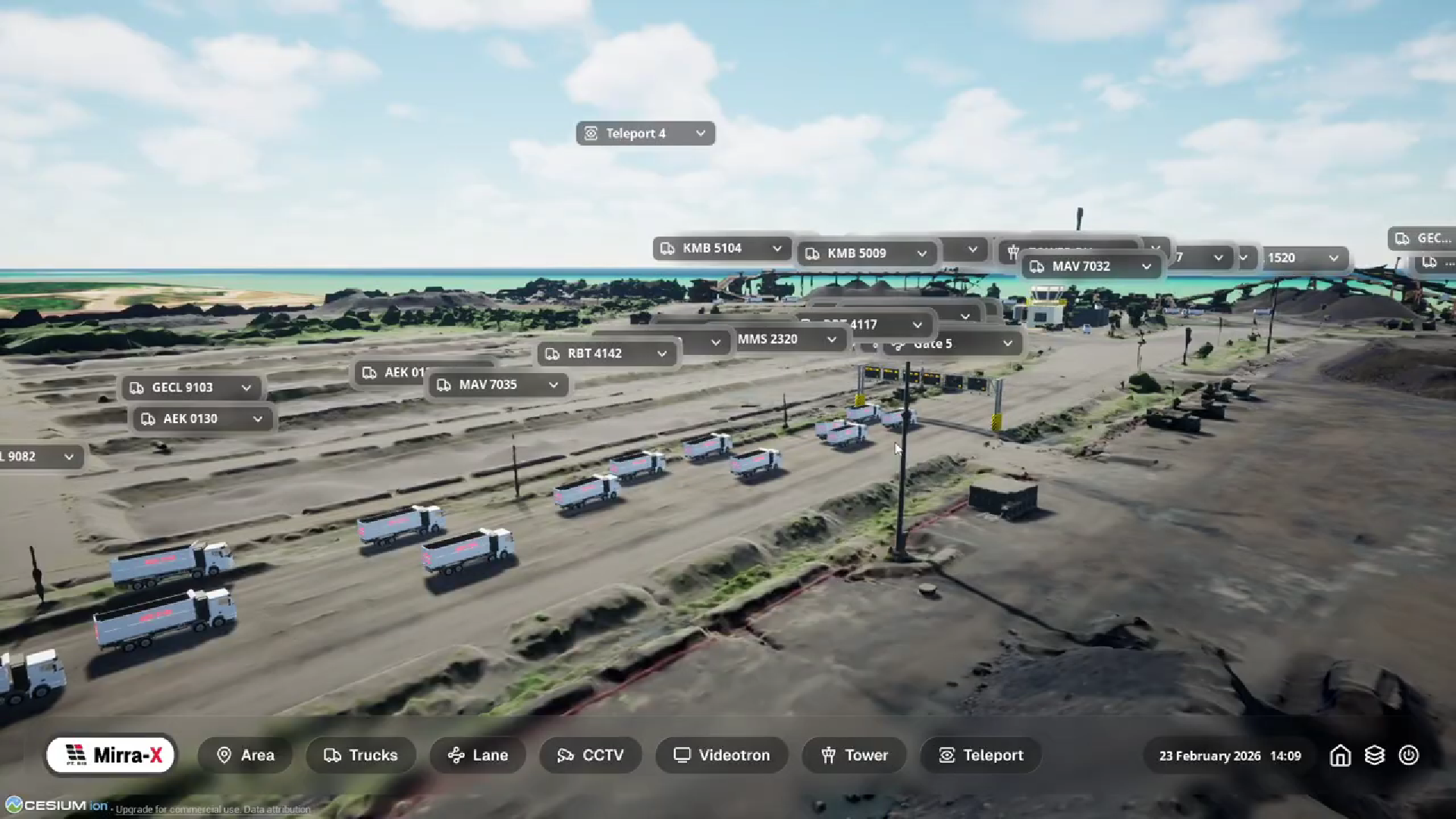 Digital Twin Platform untuk Pertambangan dan Safety Monitoring